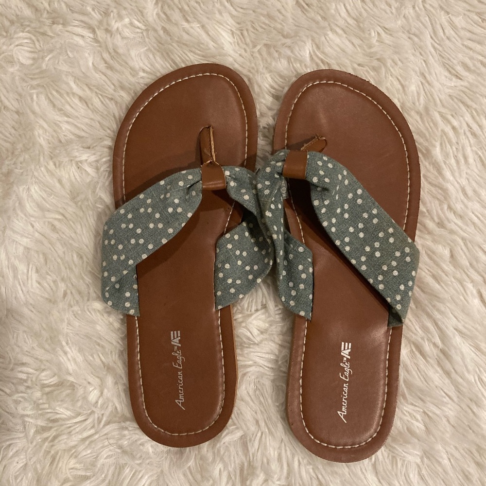 Girls polka dot sandals